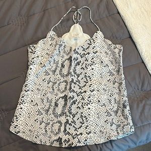 J.Crew snakeskin cami, size 4